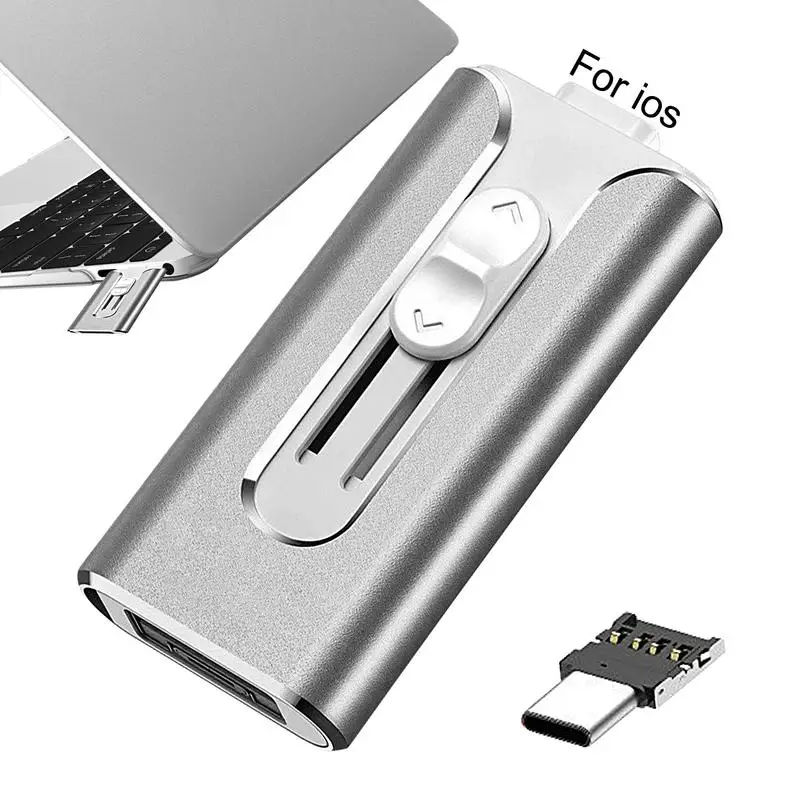 

Backup Stick Secure Photo & Video Backup And Transfer High Speed External Backup Stick 4-in-1 Backup Stick For Phones Tablets