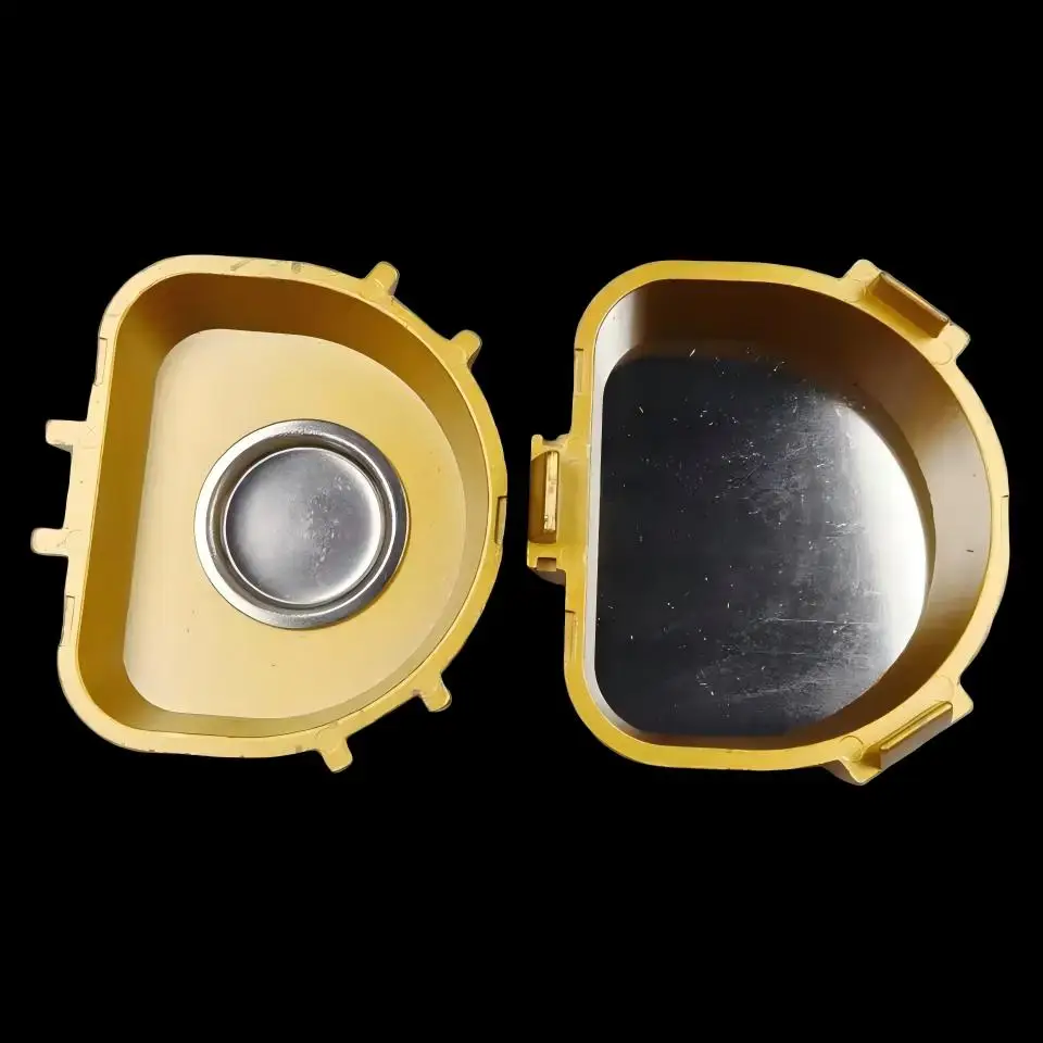 1pcs Dental Professional Lab Nonstick Plaster Denture Flask Press Compress Copper Plating Two Types