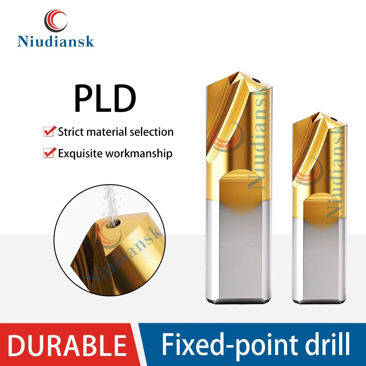 

VMD Larges Bore High-Feed U-Drill PLD Internal Cold Cobalt Coat Centering Drill Center Fixed Point PLN Directional Drill Bit M35