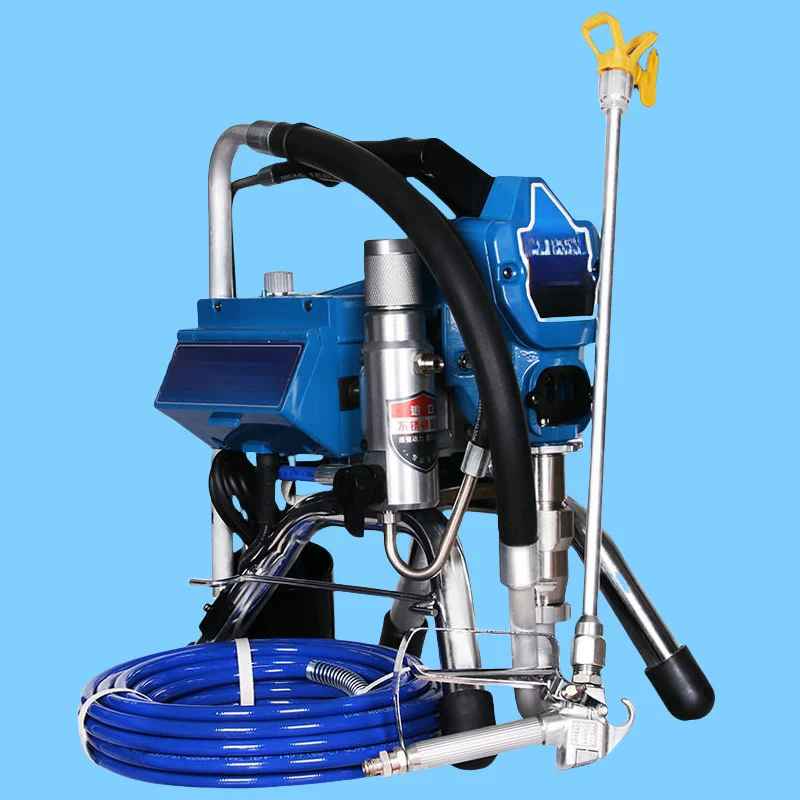 Electric Paint Sprayer, Airless Spraying Machine, High Pressure, Professional Heavy Duty, Wall Painting Tool, 3000 PSI