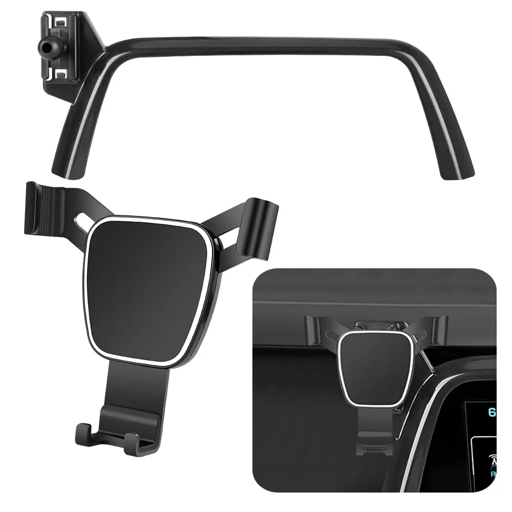 

Car Phone Holder For Sedan 2016-2024 Dashboard Mount Gravity Linkage Mobile Phone Stand