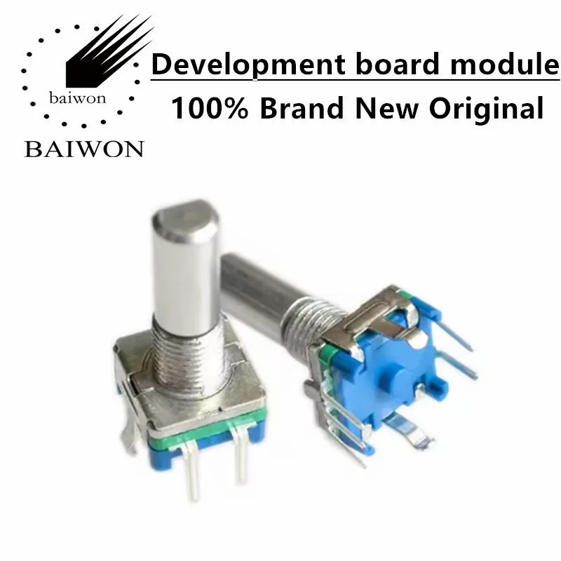 Rotary encoder encoder encoder switch/EC11/audio digital potentiometer with switch five pin handle length 20MM