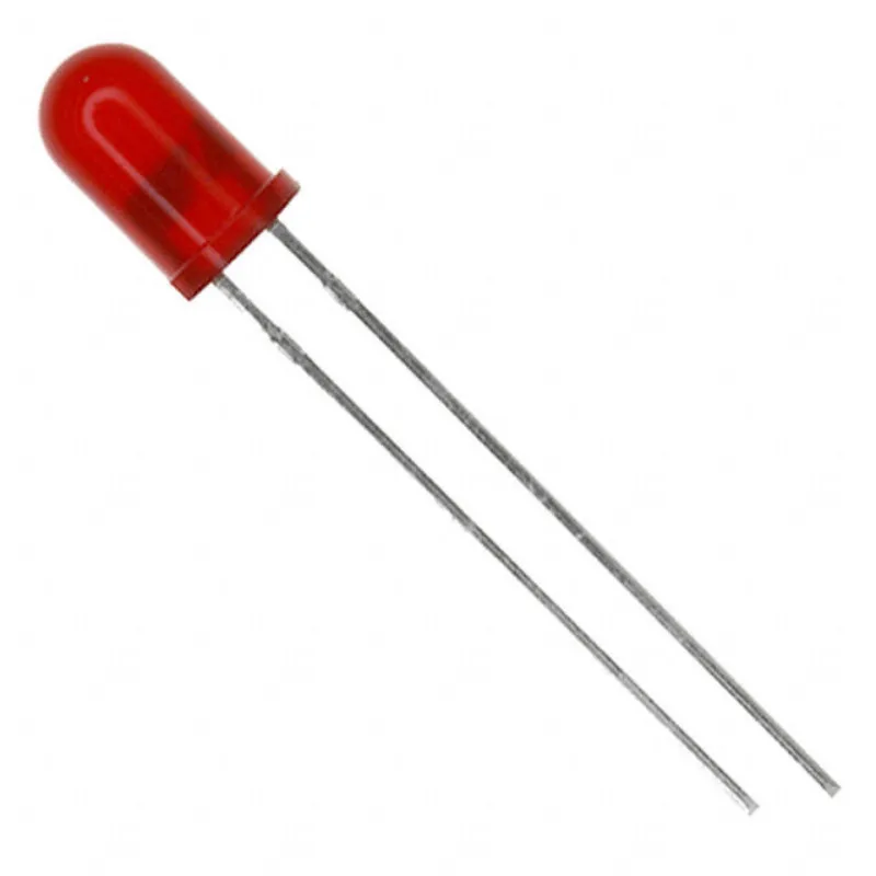 (50-200pcs) TLUR5400 100% Original In Stock LED Uni-Color Red 640nm 2-Pin T-1 3/4 10mA 5mm 2V Red