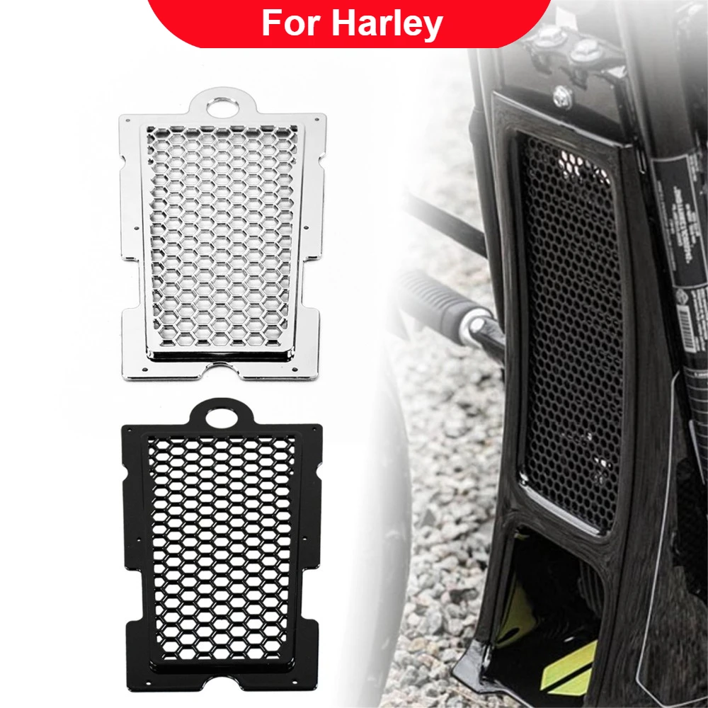 Radiator Oil Cooler Grille Guard Cover for Harley Softail Breakout Fat Bob Street Bob FXBB 2018+, Motorcycle Cooling Protection