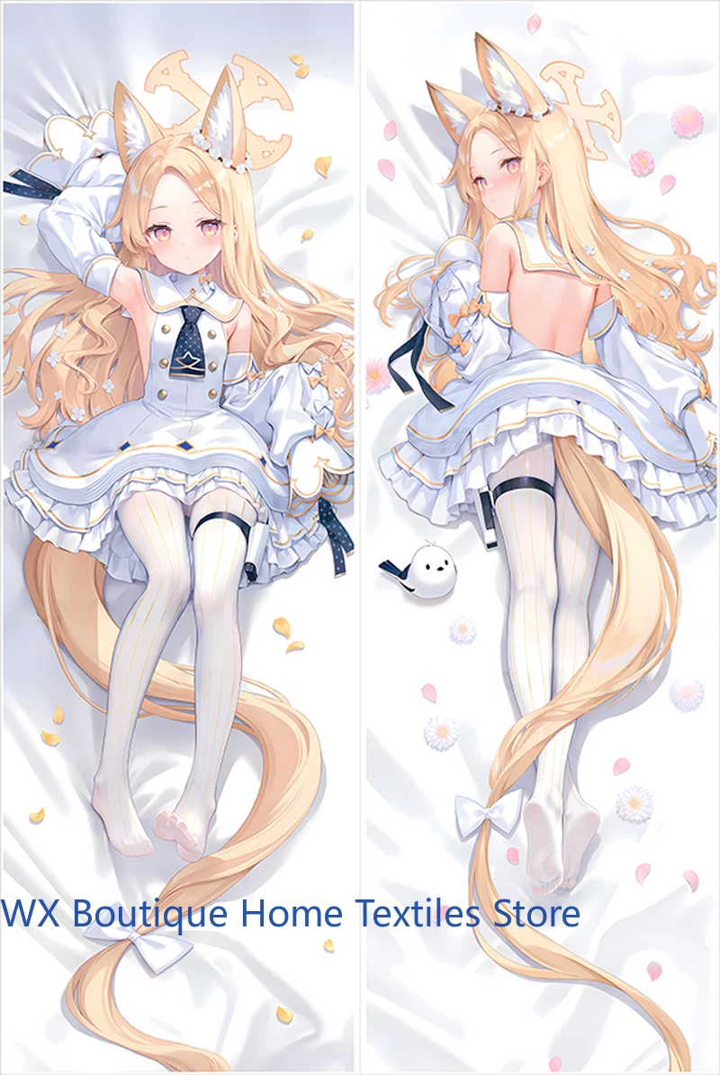 

Game Blue Archive Dakimakura Anime Seia Hugging Pillowcase Double-sided Print Otaku Bedding Pillow Cover