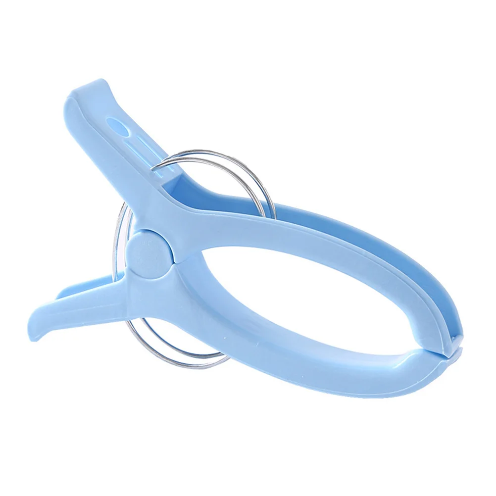 6 قطع من مشابك الغسيل المقاومة للرياح، مشابك بلاستيكية كبيرة لتجفيف الملابس واللحاف والملابس الداخلية، مشابك لحاف قوية دبوس الملابس #5