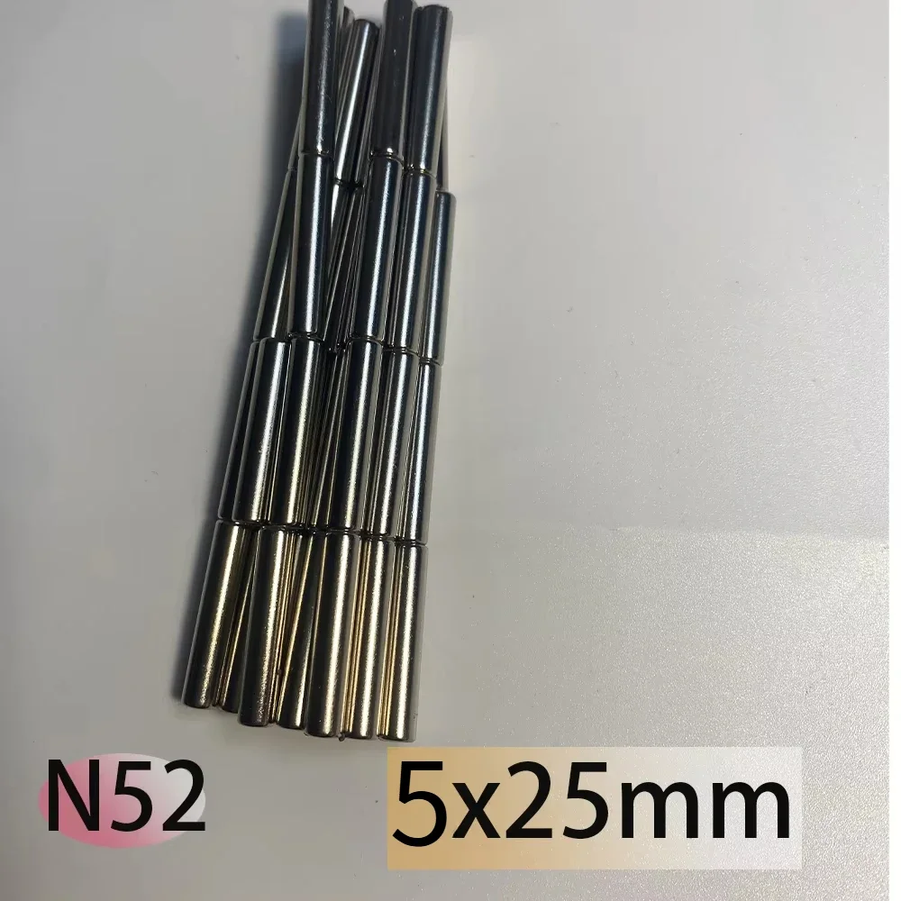 N52 5x25mm Magnet Super 5*25  Wind Neodymium Strong Generator Scooter Motor round Search Magnetic Diy Strong Bulk Dropshipping