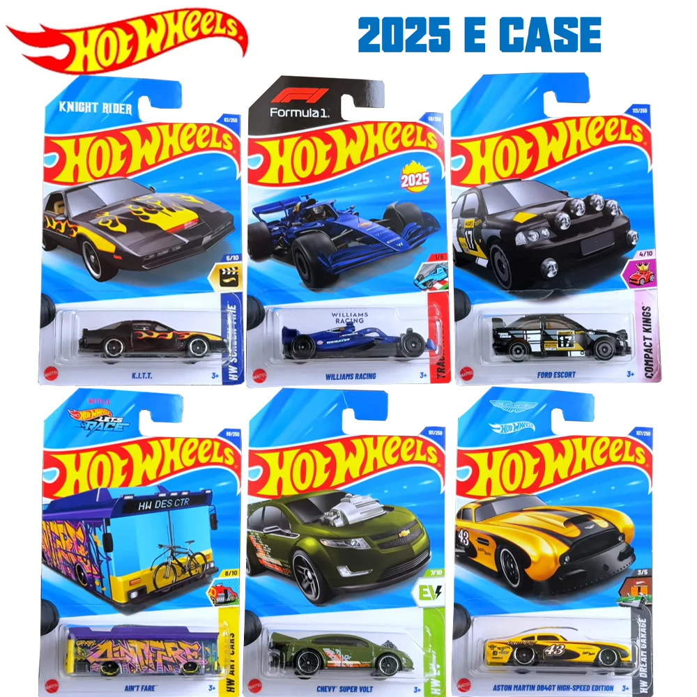 Hot Wheels Cars 2025 E Case WILLIAMS RACING F1 HONDA CIVIC TYPE R 1:64 Diecast Vehicle Model Cars Toys Boys Gift