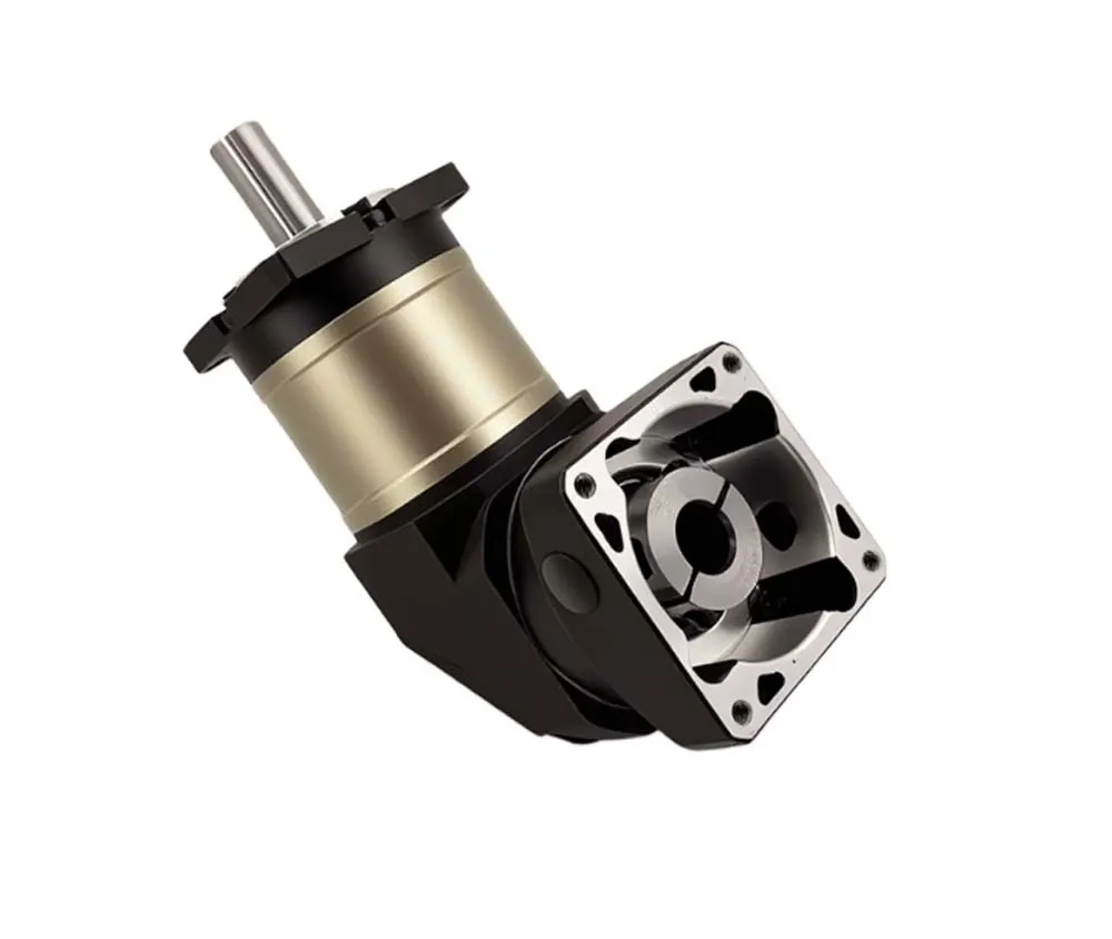 Corner Reducer Helical Right Angle Planetary Reducer 7 Arcmin Nema17/Nema23/Nema34 Stepper Gearbox 40/60/80/90/110/100/130 Servo
