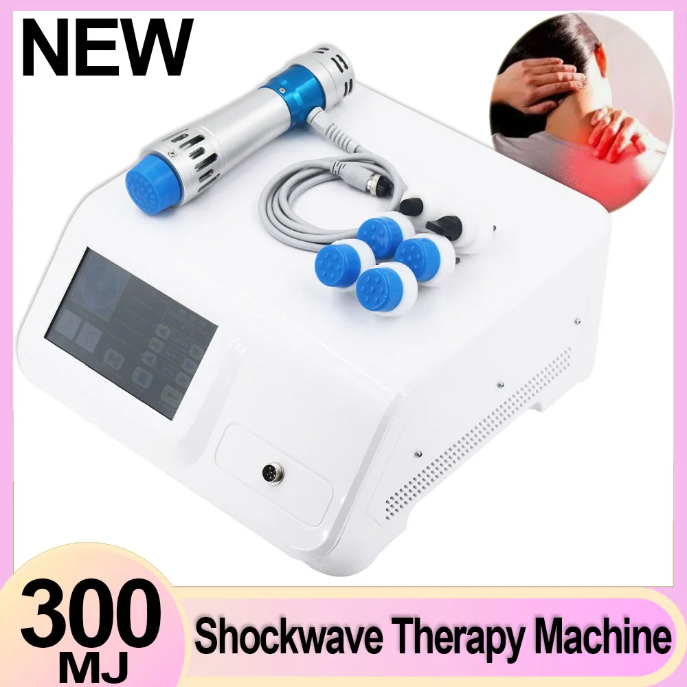 

300MJ Shockwave Therapy Machine ED Treatment Relieve Joint Pain Shoulder Neck Pain Relief Fatigue Relax Deep Body Massage