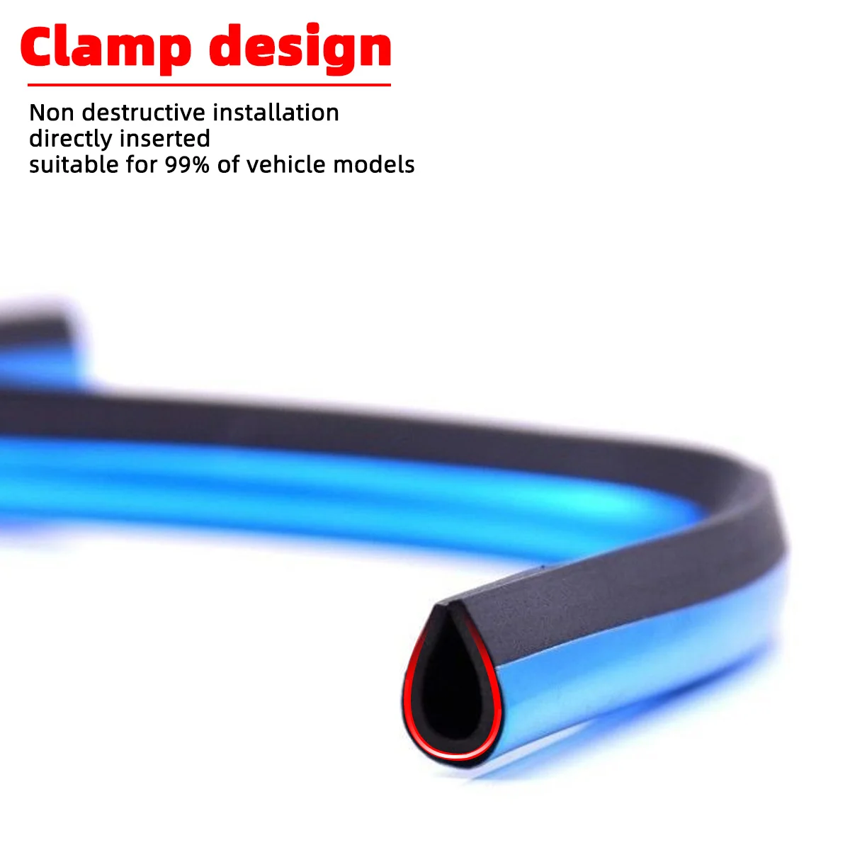 10 PCS of car air conditioning vent decorative strips that can be bent and cut Car vent decoration image 3