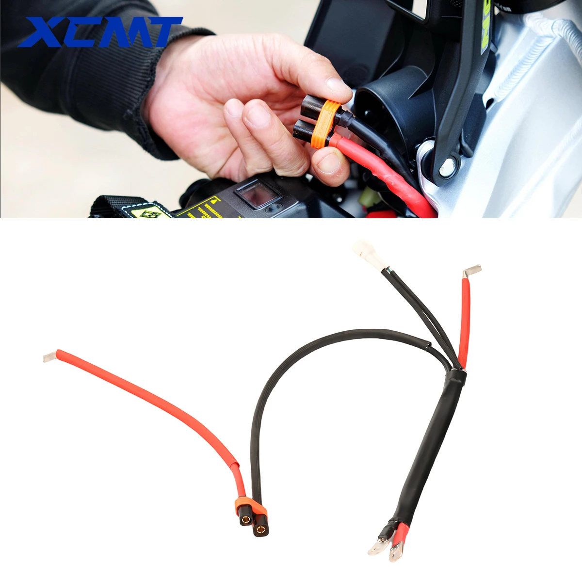 

Main Battery Cable Power Cord Connector Wiring For Surron Light Bee Lightbee S X Electric Dirt Bike Motorcycle Resistant Parts