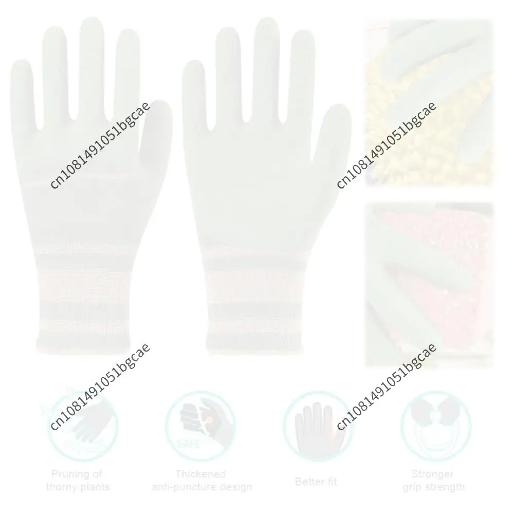 

Garden Working Gloves Thorn Proof Waterproof Protection Latex Dip Wear-Resistant Safety Glove for Picking Chestnuts and Flowers