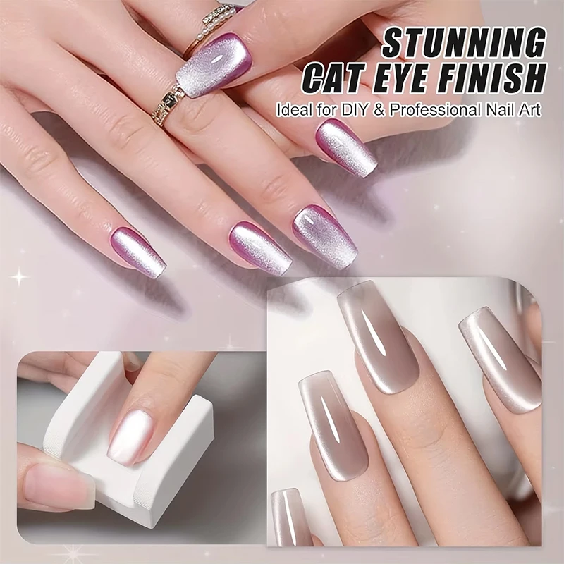 Neues Katzenaugen-Magnetwerkzeug für Nagelkunst, Katzenaugen-Magnetstab für Katzenaugen-Gel-Effekt, spezielle Samt-5D-Maniküre, Salon-DIY-Magnetwerkzeuge – Detail 4