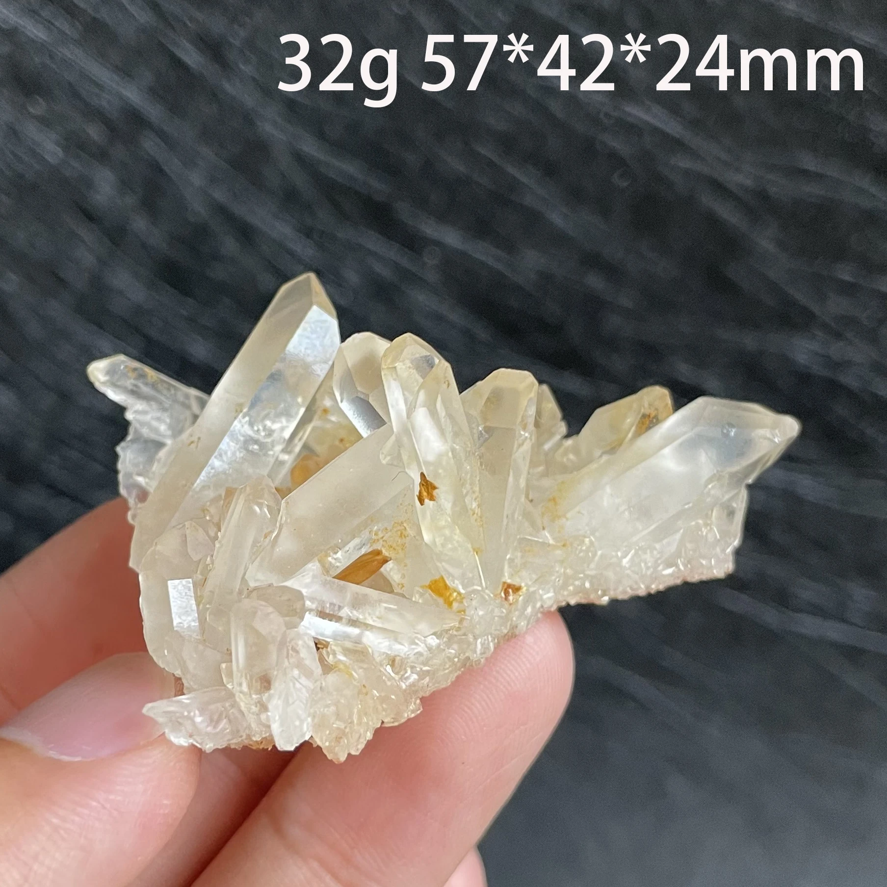 Natural Clear Quartz Crystal Cluster Mineral Specimen Raw Rock Home Decoration Rough Healing Stone Gift Madagascar