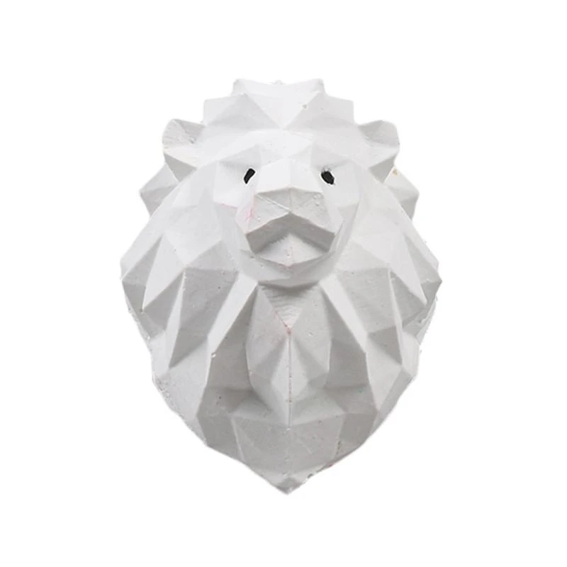 E8BD Soap Molds Silicone Craft Mold Wolf Dog Lion for Head Cake Decoration To