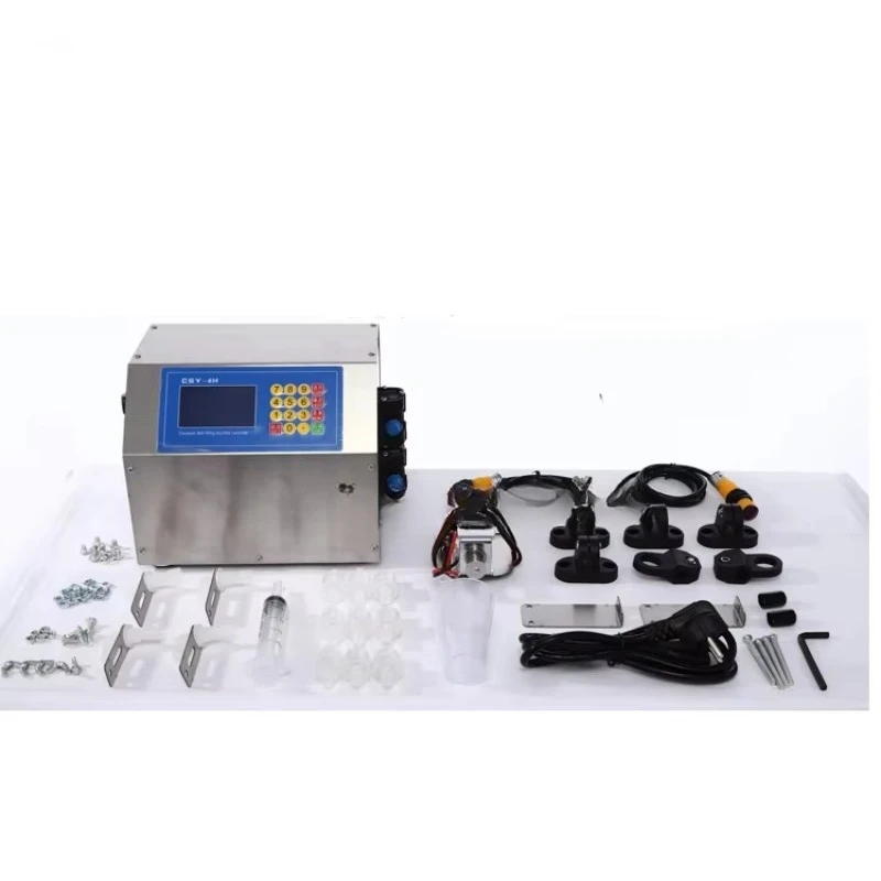 

Semi-automatic 4-nozzle liquid filling machine Small bottled water filling machine