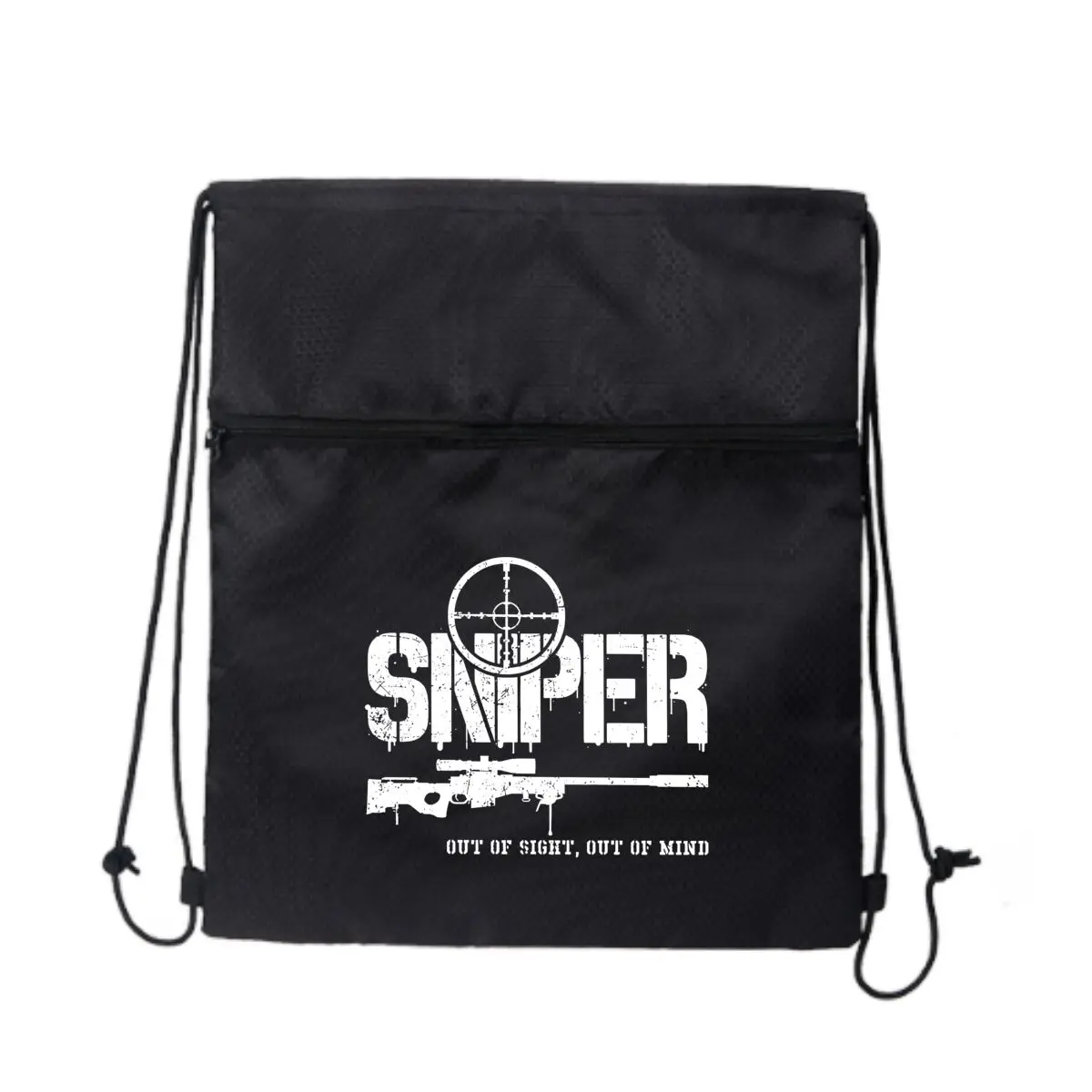 

Черная велосипедная сумка SNIPER на молнии на шнурке: компактная для велосипедных предметов первой необходимости