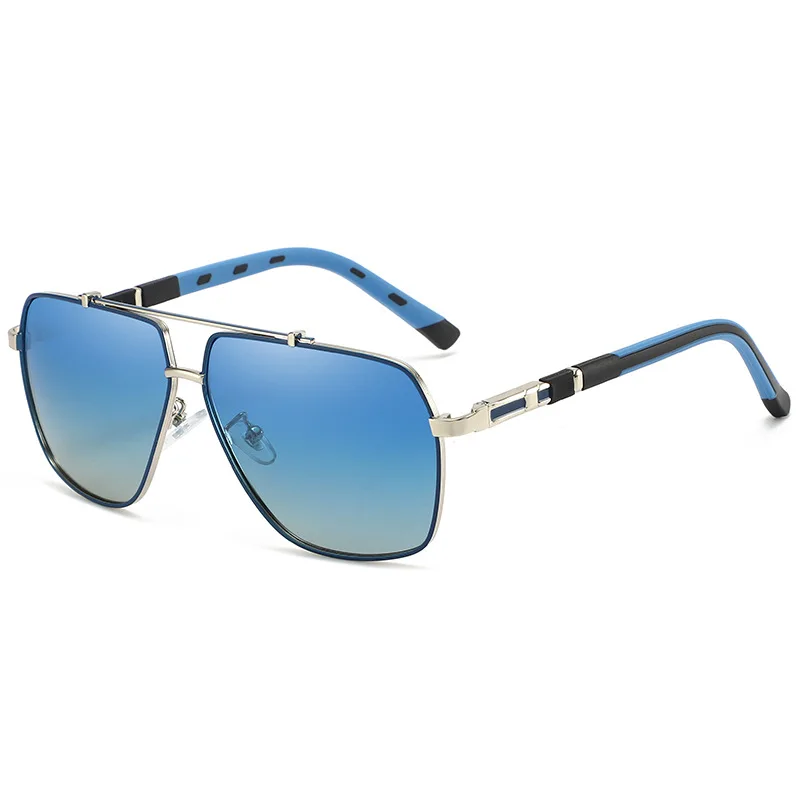For Men Polarized Gradient Aviator Sunglasses Night Vision Driving Shades UV400 Anti Glare Fashion Luxury Eyewear