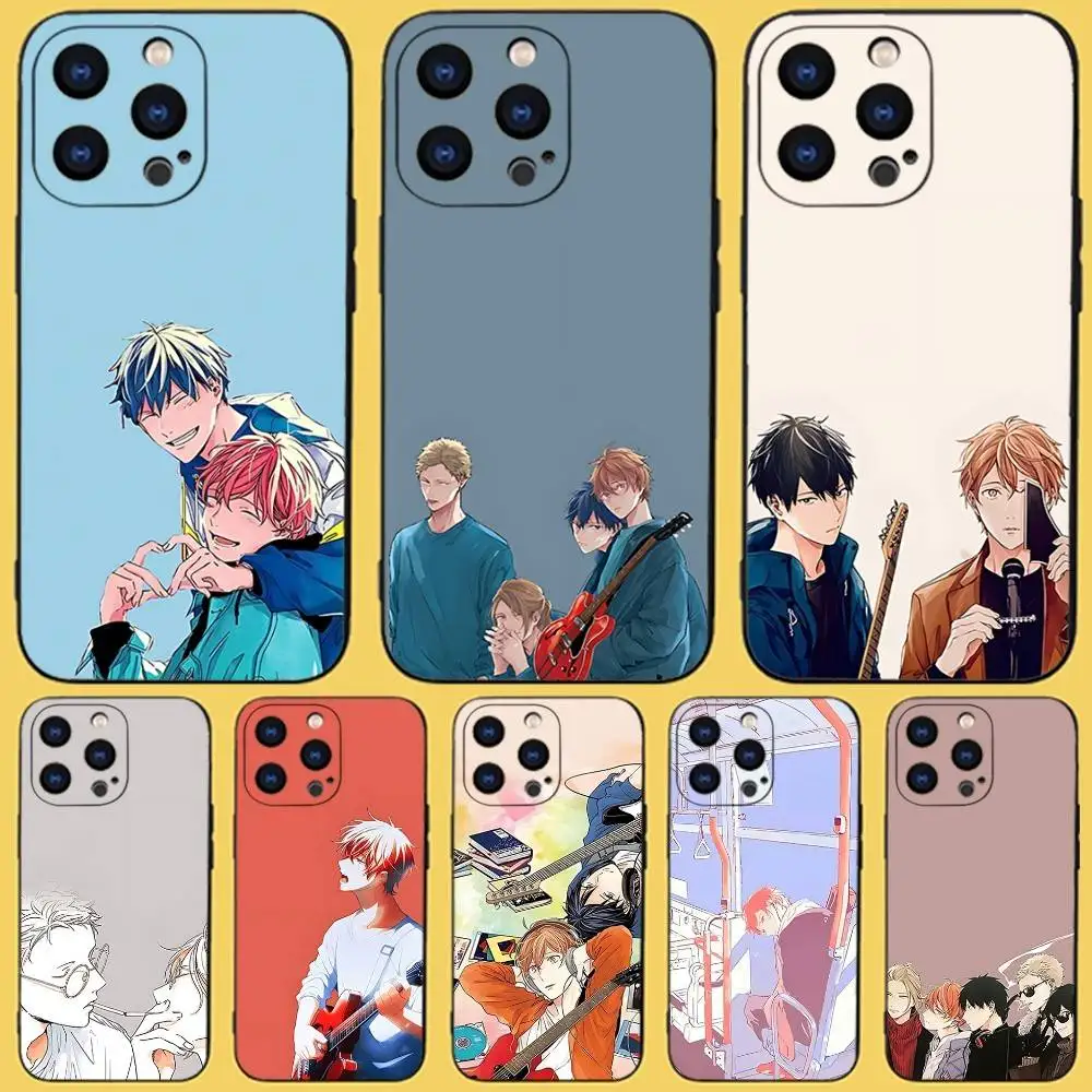 

G-Given Ainme Phone Case For iPhone 17,16,15,14,13,12,11,Pro,Max,Plus,X,XS,SE4,E,Mini,Soft Black Case