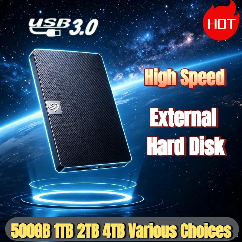 

OEM For Seagate 2.5 Inch External Portable Hard Drive USB 3.0 Ultra High Speed For Laptop Internal Storage Expansion Drive