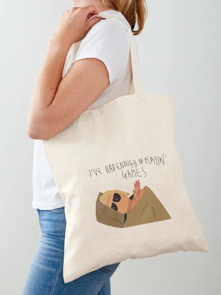 Gemma Collins Had enough of playing games Tote Bag tote bag men's ecological bags Canvas Tote Bag