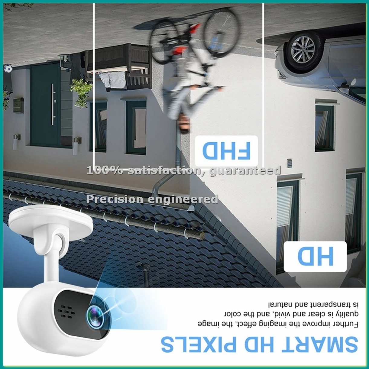 Home Security Cameras Wireless - A4 1080P Smart Mini Wifi IP