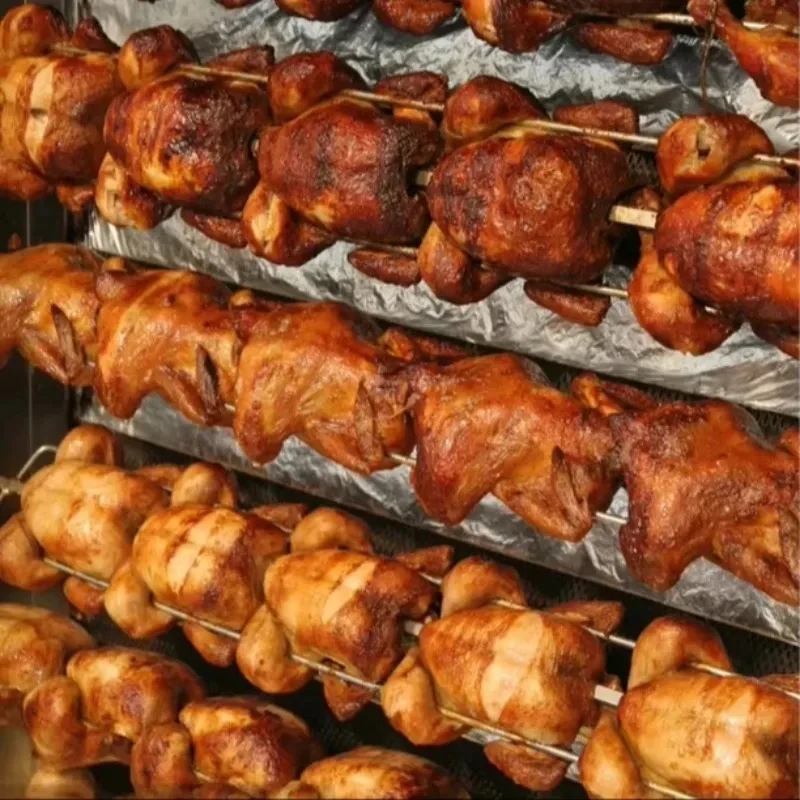 Industrial Commercial Chicken Shawarma Roaster Rotisserie Oven 3/5/6/7/8/9 Layers Chicken Rotisserie Machine