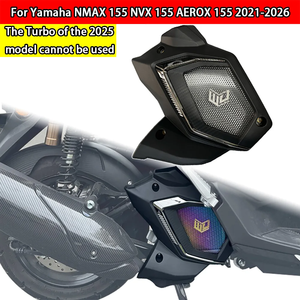 FOR YAMAHA NMAX155 N-MAX 155 Aerox NVX 155 2021-2026 24 25 Motorcycle Radiator Grille Cover Guard Protector Radiator Panel Cover
