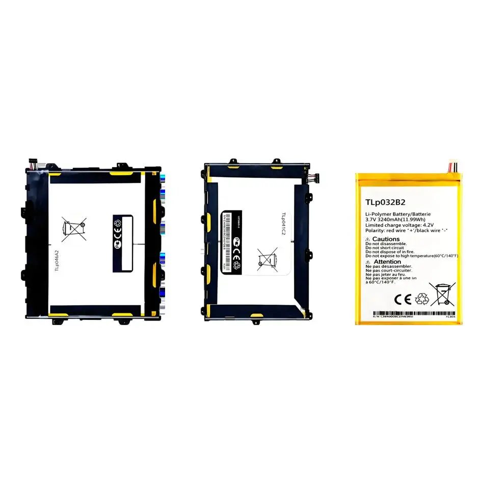

Аккумулятор для планшетов Alcatel One Pop 10, 9.6, 7, 8, 10 Onetouch, модели TLp032B2, TLp032BD, TLp041C2, TLp041CC, TLP046A2, 3240-4600 мАч