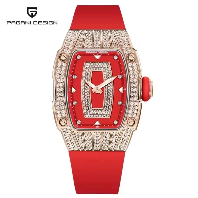 PAGANI DESIGN 2026 Women's Luxury Watch Exquisite Sapphire Quartz Movement Stainless Steel Case Waterproof 50M Top Brand