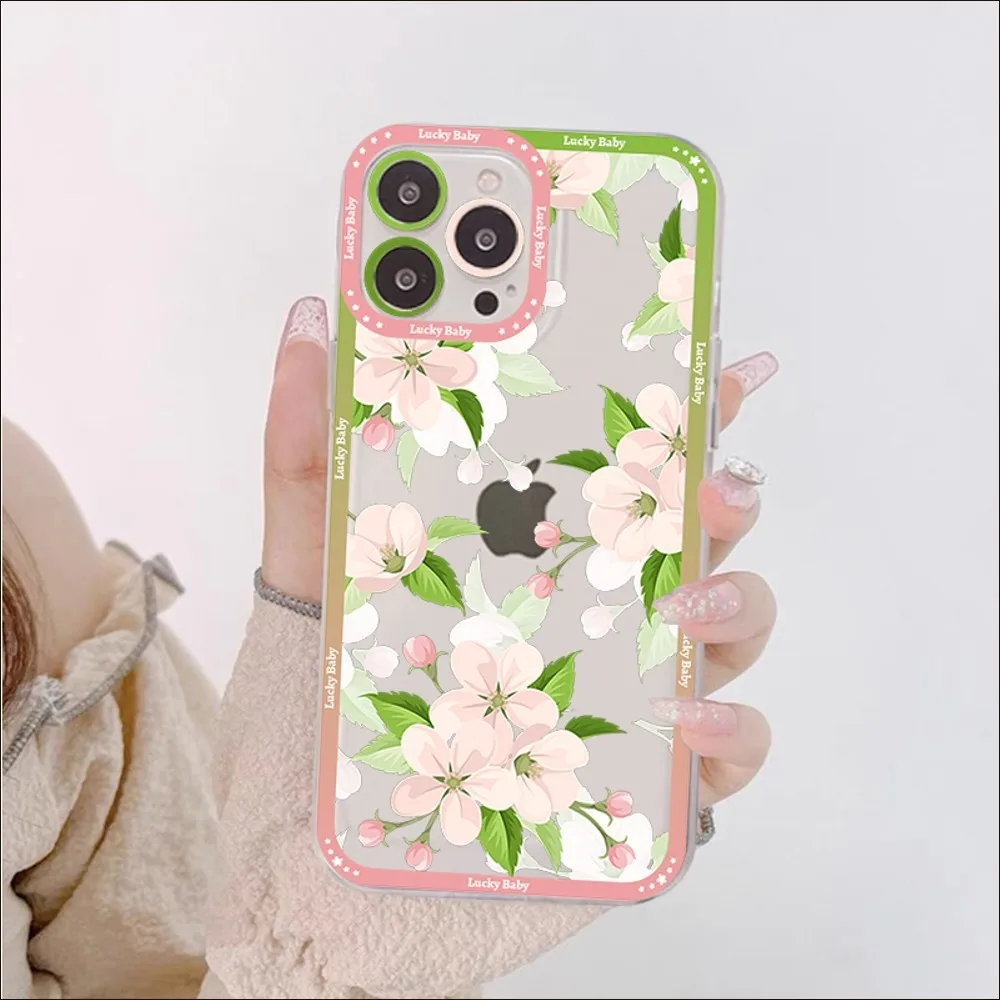 Cherry Blossom Phone Case For Redmi 7 8 9 A For Redmi Note 5 7 8 9 10 11 Pro Max 4G 5G Funfas