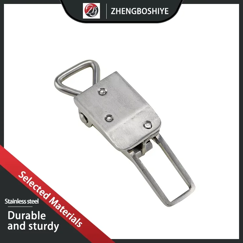 

Мощный пружинный замок для механического оборудования, дверная защелка из нержавеющей стали 304, подходит для шкафов гостиничного оборудования