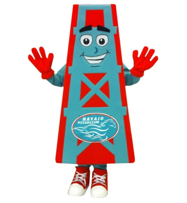 oil derrick mascot costume custom your LOGO cartoon character cosplay fancy dress mascotte theme high quality N31838