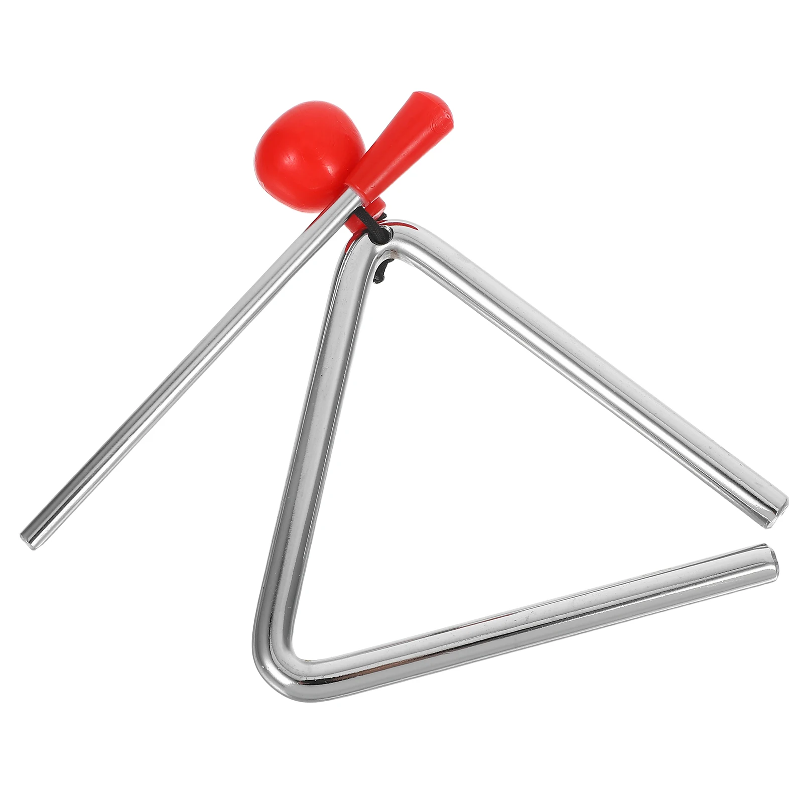 

Triangle Percussion Instrument Kids Cymbals Toy Metal Plastic Toddler Music Toys