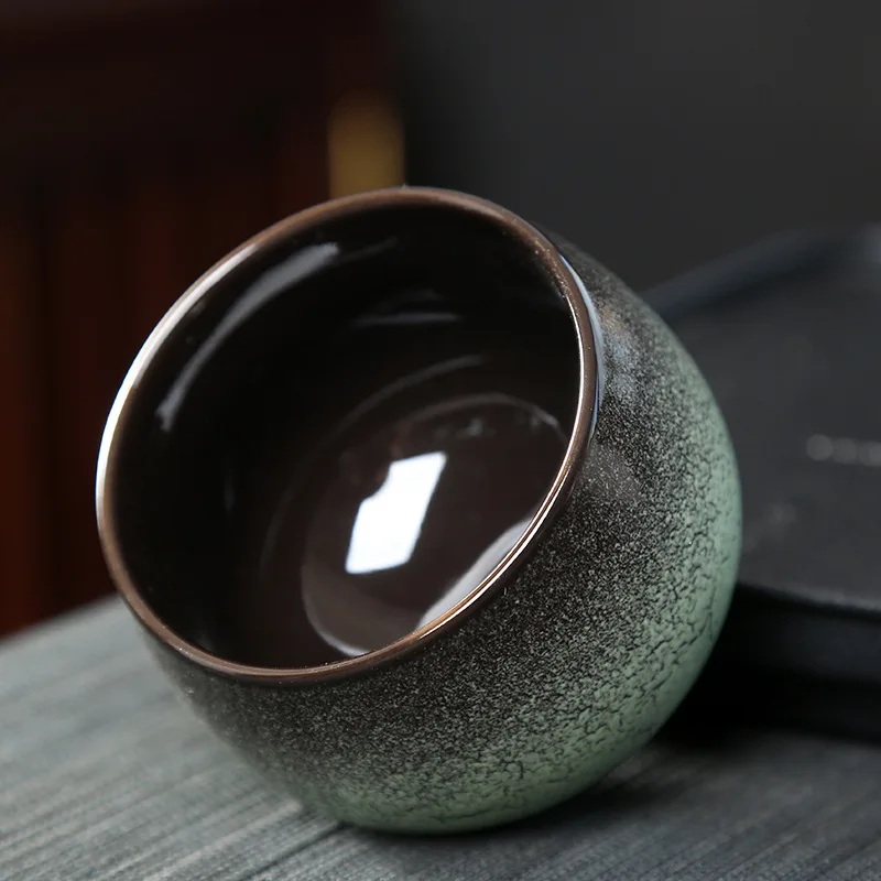 Japanese Espresso Creative Gradual Change Color Water Cup Teacup Kiln Change Master Cup Single Cup Tea Bowl