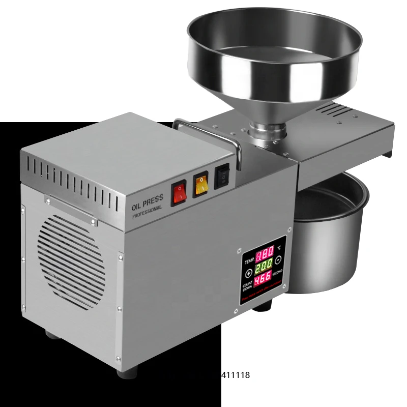 Healthy Oil Machinery Sunflower Oil Discharge Machine Walnut Oil Press Flaxseed Extraction Machine