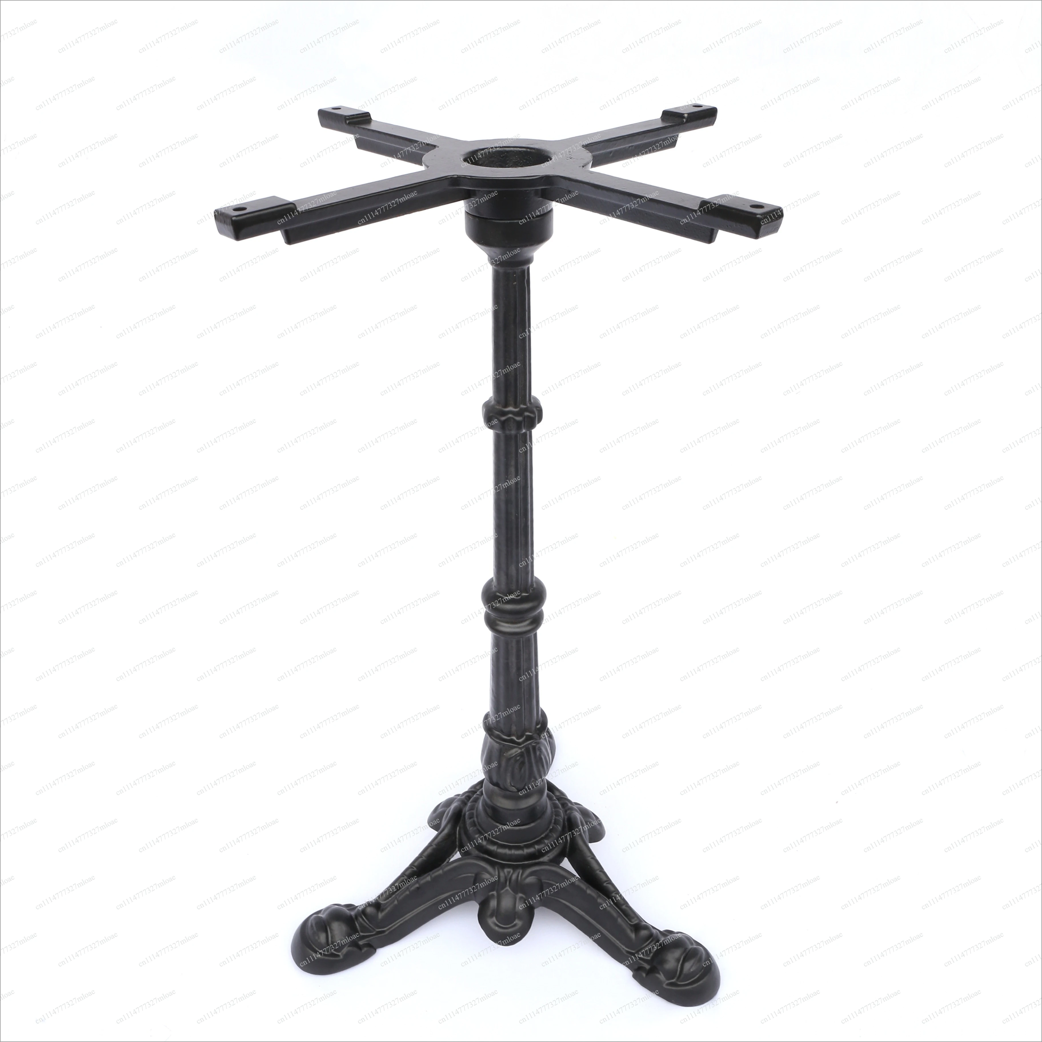 Metal Table Legs 3 Legs Dining Room Furniture Dining Table Base Cast Iron French Bistro Black Modern Customizable Stand