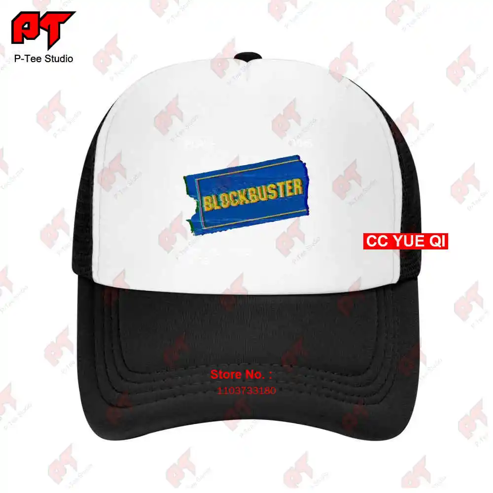 Blockbuster Video Games Vintage Store Baseball Caps Truck Cap E1FI