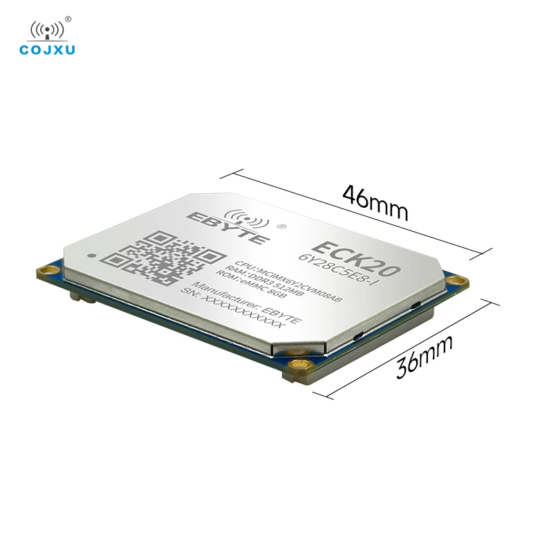 i.MX6ULL Core Board COJXU ECK20-6Y28C Series ARM CortexA7 Industrial Grade 256/512MB DDR3L Support Linux Low Power Consumption
