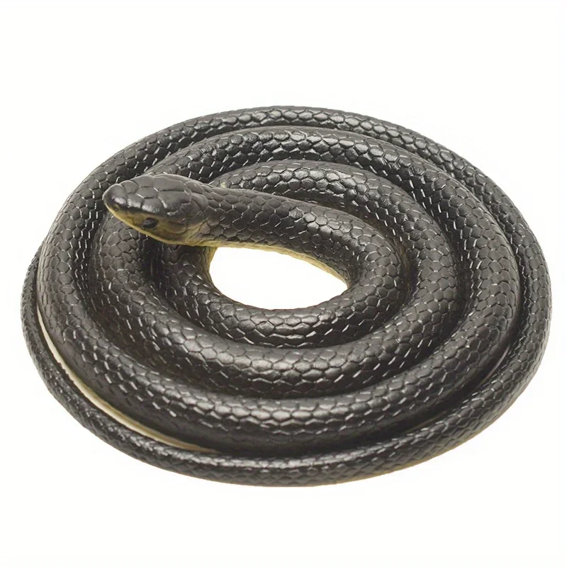 123 سنتيمتر لعبة مطاطية واقعية وهمية ثعبان محاكاة Anaconda مخيف هالوين لتخويف الطيور الدعائم المزحة خدعة ملحقات لعبة