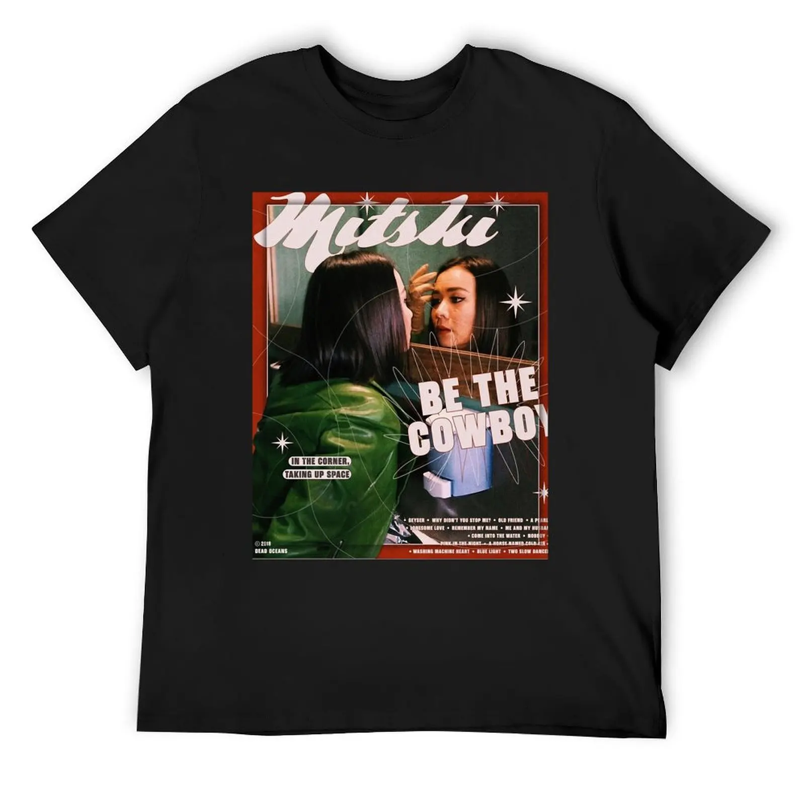 Mitski Be the Cowboy poster poster! T-Shirt summer clothes customs design your own street wear oversized t shirts for men