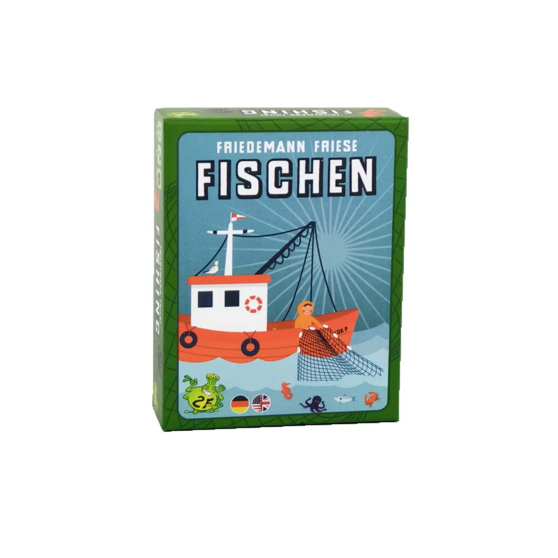 Fishing New Board Game 3-5 Players 40-60min Family/Party Funny Table Game Friends Entertainment Cards Game