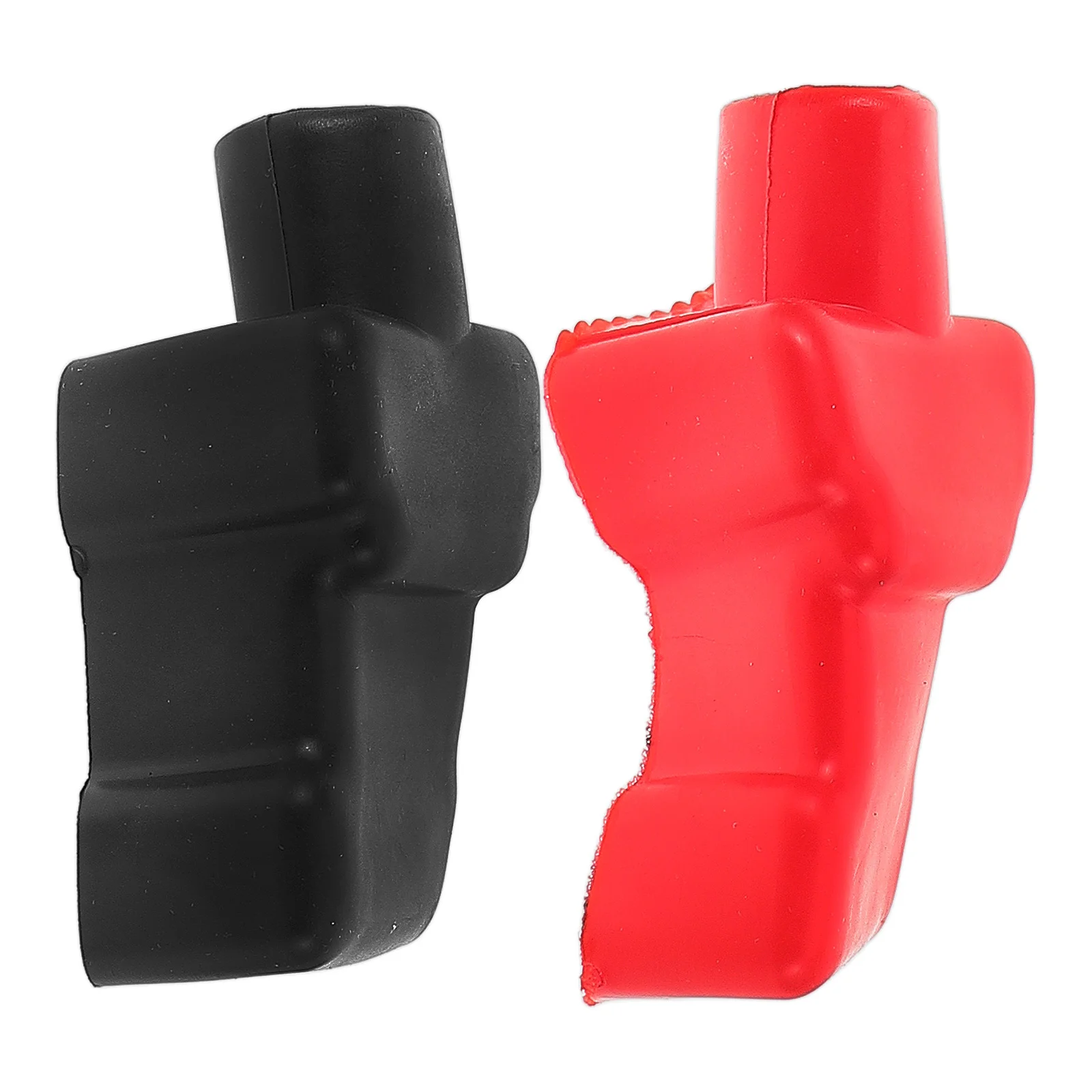 

2Pcs Terminal Covers Insulation Boots Positive Negative Plastic Protection Caps for Car Auto Marine Vehicle