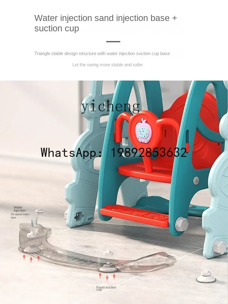 AF Slide Altalena per interni per bambini assemblata Paradise Scivolo per aumentare e allungare