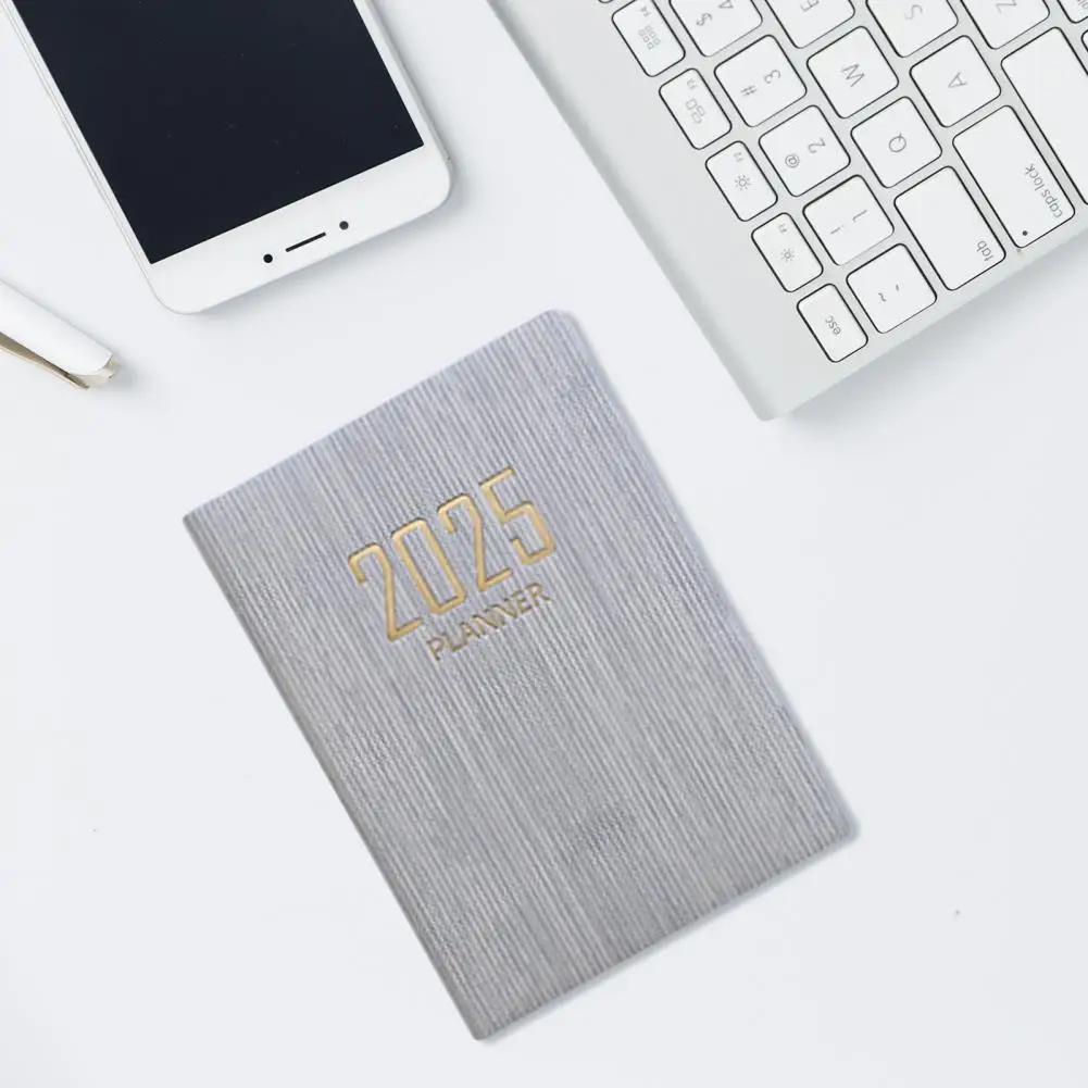 Premium Paper Journal Thick Paper Notebook 2025 Planner with Thick Paper Faux Leather Cover Smooth Writing Notebook for No Ink