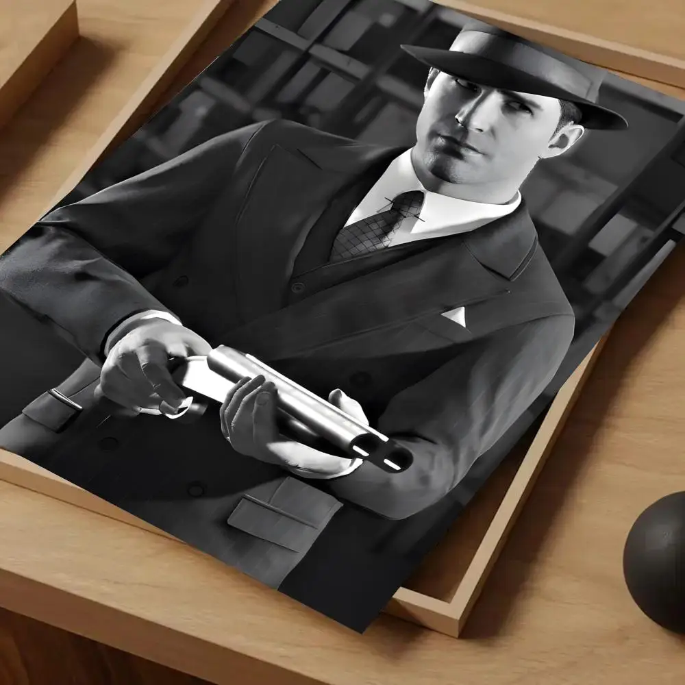 M-Mafia لعبة نهائية العصابات ملصق فني ملصق الفيلم جدارية الأسرة غرفة الأطفال جدار الديكور طباعة هدية #6