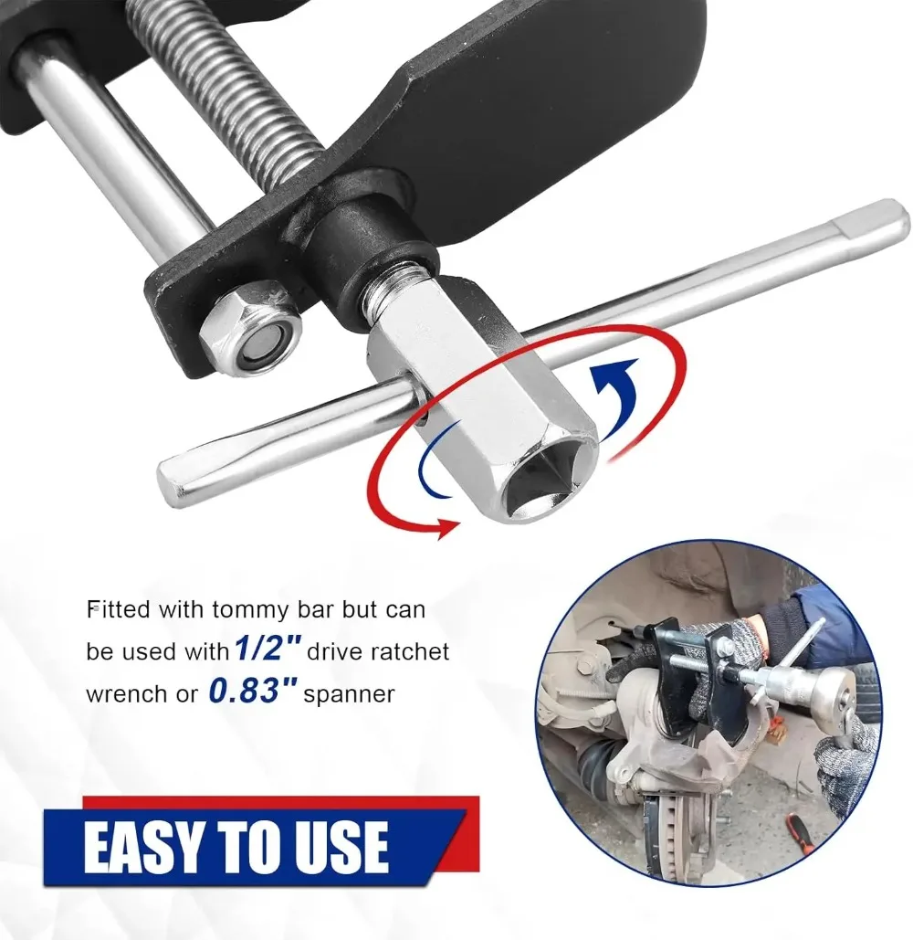 Disc Brake Piston Pad Spreader Removal Tool Butterfly Disc Brake Pump Regulator Motorcycle Brake Calliper Compressor Tool