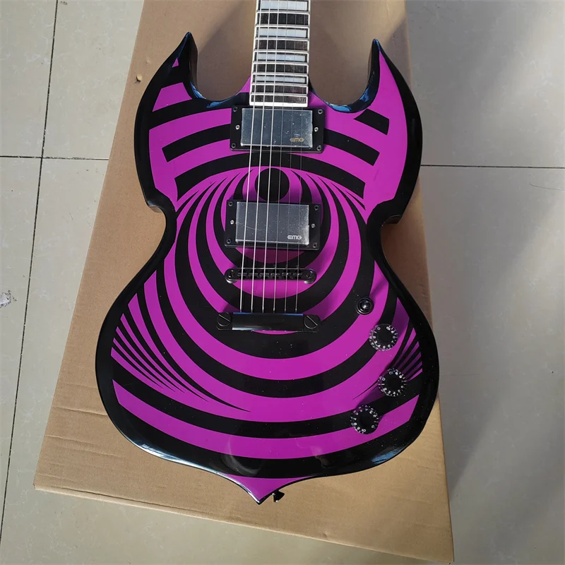 

Water Transfer Sticker 6-string Electric Guitar, In Stock, Professionally Played Guitar, Postage Included