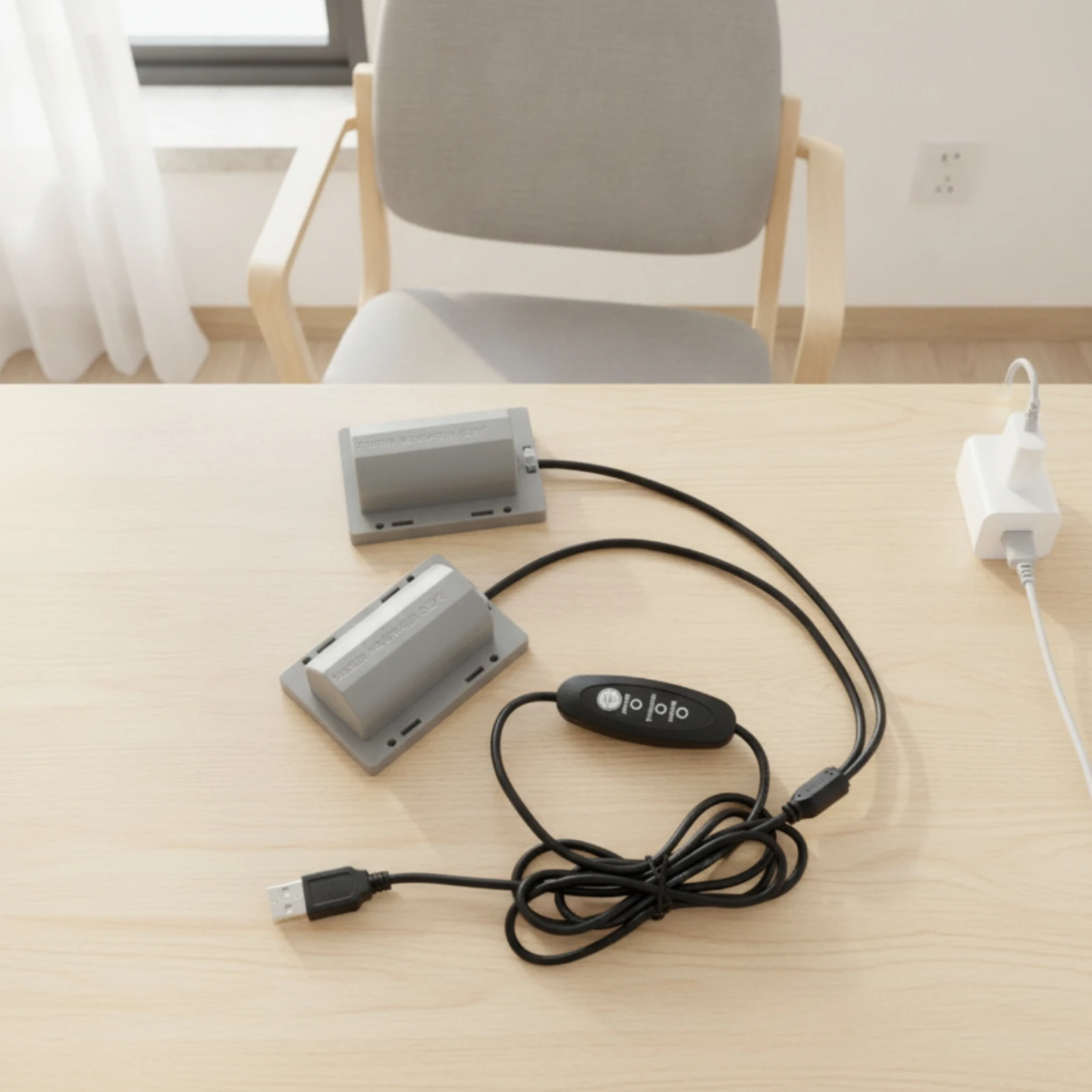 Vibration Motor Assembly Auto-Shutoff Dual Head Vibration Motor 4500RPM Quiet for DIYers, Massage Cushions, Seat Pads